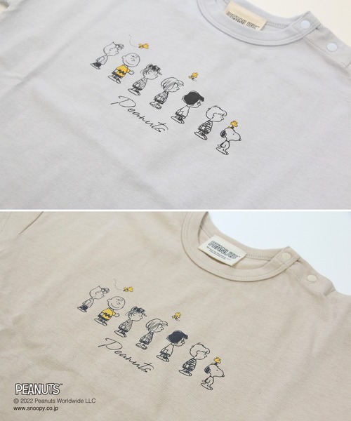 JAM & LINK(ジャムアンドリンク)の「PEANUTS / ピーナッツ スヌーピー ビッグシルエット半袖Tシャツ(Tシャツ/カットソー・キッズ・G/B/D/J/I/C/H/F/E/A・100cm/110cm/120cm/130cm/80cm/90cm)」の13枚目の写真