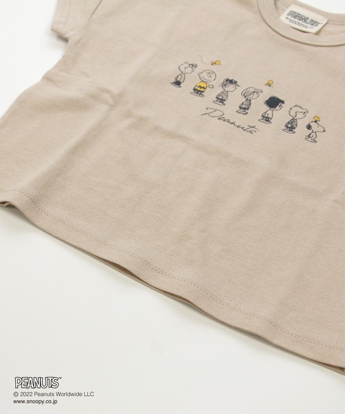 JAM & LINK(ジャムアンドリンク)の「PEANUTS / ピーナッツ スヌーピー ビッグシルエット半袖Tシャツ(Tシャツ/カットソー・キッズ・G/B/D/J/I/C/H/F/E/A・100cm/110cm/120cm/130cm/80cm/90cm)」の21枚目の写真
