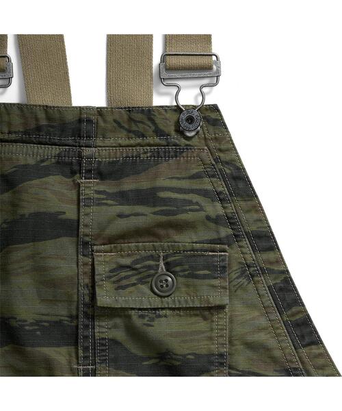 RRL カモプリント リップストップ オーバーオール 迷彩 ミリタリー RRL カモプリント リップストップ オーバーオール 迷彩 ミリタリー RRL