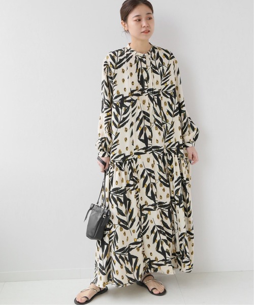 Web限定 ホワイトボタニカルワンピース ワンピース ワンピース Journal Standard Journal Relume ジャーナルスタンダード レリューム のファッション Standard 売れ筋希少