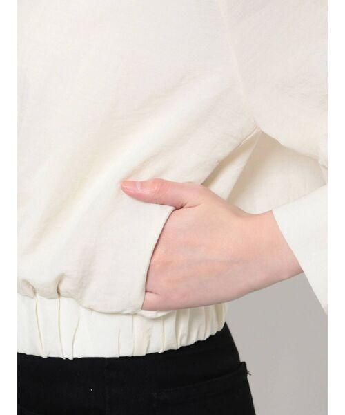 LAGUNAMOON(ラグナムーン)の「レースアップスリーブシアーブルゾン(ブルゾン・レディース・ホワイト/ブラック/アイボリー・FREE)」の11枚目の写真