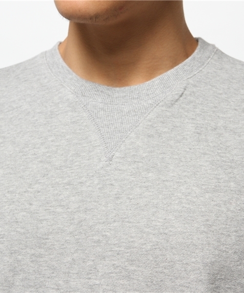 OUTLET(アウトレット)の「【WHO'S WHO gallery】EM裏毛トレーナー(スウェット・メンズ・ブラック/グレー/ホワイト・LARGE/MEDIUM)」の7枚目の写真