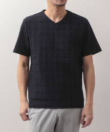 Stutostein Nolley's | 幾何学リンクスVネックTシャツ(Tシャツ/カットソー)