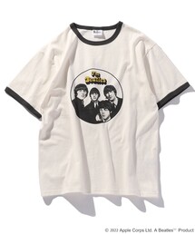 FREAK'S STORE | WEB限定 THE BEATLES/ザ ビートルズ フロントプリント リンガーTシャツ/バックプリント(Tシャツ/カットソー)