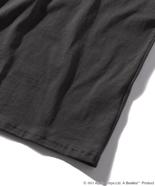 FREAK'S STORE（フリークスストア）の「WEB限定 THE BEATLES/ザ ビートルズ フロントプリント リンガーTシャツ/バックプリント（Tシャツ/カットソー・メンズ・ブラック/ホワイト・MEDIUM/LARGE/X-LARGE）」の9枚目の写真