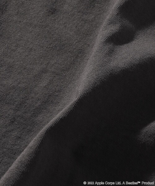 FREAK'S STORE（フリークスストア）の「WEB限定 THE BEATLES/ザ ビートルズ フロントプリント リンガーTシャツ/バックプリント（Tシャツ/カットソー・メンズ・ブラック/ホワイト・MEDIUM/LARGE/X-LARGE）」の10枚目の写真