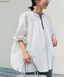 URBAN RESEARCH DOORS | コットンボイルピンタックブラウス(シャツ/ブラウス)