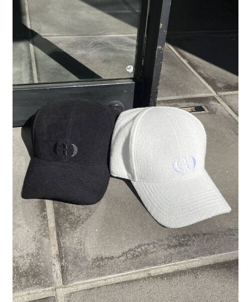 EMODA（エモダ）の「ミニマルロゴキャップ（キャップ・レディース・ホワイト/ブラック・FREE）」の18枚目の写真