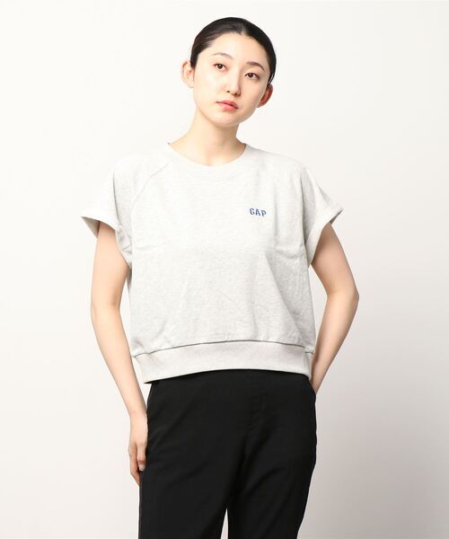 GAP（ギャップ）の「マッスル 半袖スウェット（スウェット・レディース・グリーン/ブルー/アイボリー/その他/ピンク/ブラック・M/XL/XXS/XS/L/S）」の19枚目の写真