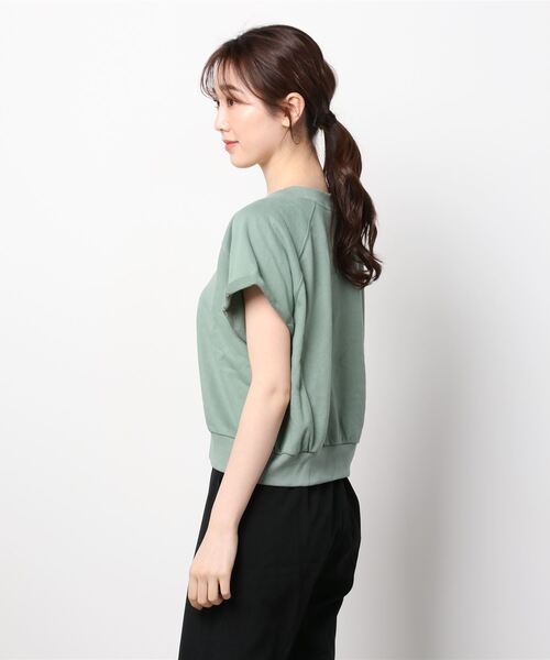 GAP（ギャップ）の「マッスル 半袖スウェット（スウェット・レディース・グリーン/ブルー/アイボリー/その他/ピンク/ブラック・M/XL/XXS/XS/L/S）」の18枚目の写真