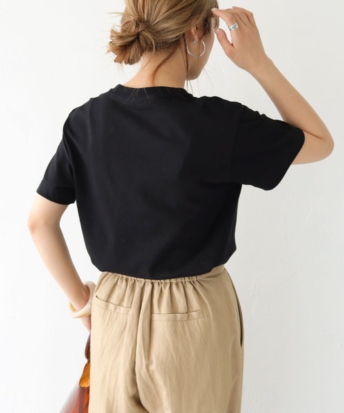 HER CLOSET(ハークローゼット)の「【shemoshelly】5.6オンスWeekendロゴTシャツ 新色追加(Tシャツ/カットソー・レディース・ホワイト/チャコールグレー/ブラック/ピンク/ネイビー/ホワイト系その他/ホワイト系その他2/ホワイト系その他3・S/M/L)」の16枚目の写真