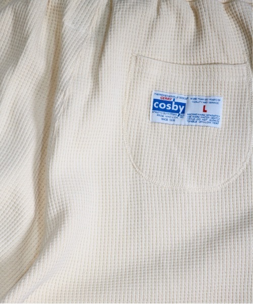 C.E.L.STORE（セルストア）の「GERRY COSBY / ジェリーコスビー WAFFLE TRANING SHORTS ワッフル ショートパンツ（その他パンツ・メンズ・ブラック/ベージュ/ナチュラル・MEDIUM/LARGE）」の5枚目の写真