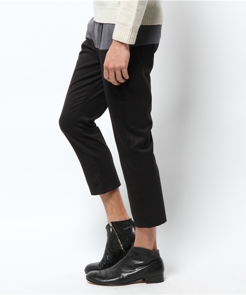 WHO'S WHO gallery（フーズフーギャラリー）の「【GIGGER】配色リブスラックス（その他パンツ・メンズ・ネイビー/グレー・MEDIUM/LARGE/SMALL）」の3枚目の写真