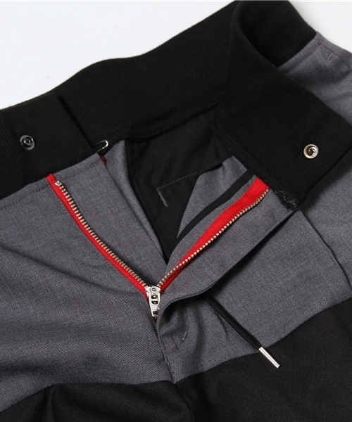 WHO'S WHO gallery（フーズフーギャラリー）の「【GIGGER】配色リブスラックス（その他パンツ・メンズ・ネイビー/グレー・MEDIUM/LARGE/SMALL）」の10枚目の写真