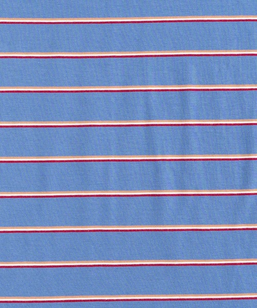 BAD BOY（バッドボーイ）の「BADBOY ロゴ 刺繍 ボーダーTシャツ（Tシャツ/カットソー・メンズ・サックスブルー/グリーン/ホワイト・M/L）」の19枚目の写真