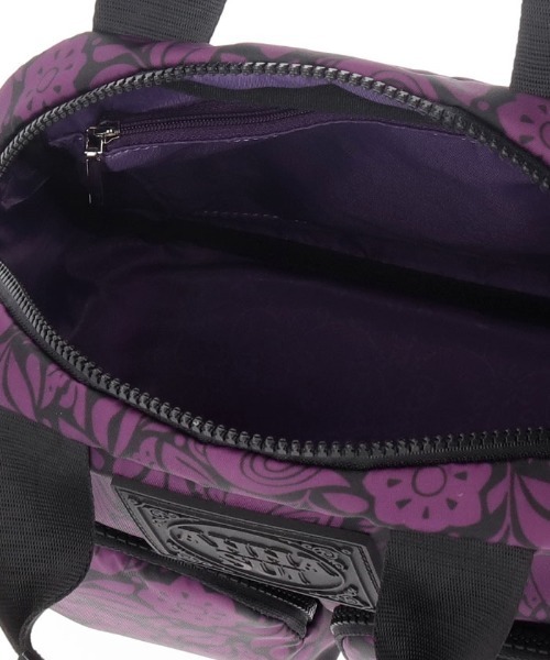 【極美品】ANNA SUI 花柄　ボストンバッグ 紫 ボタニカル柄　A4 ANNA SUI（アナスイ）の「ジャーニー 2WAYボストンバッグ