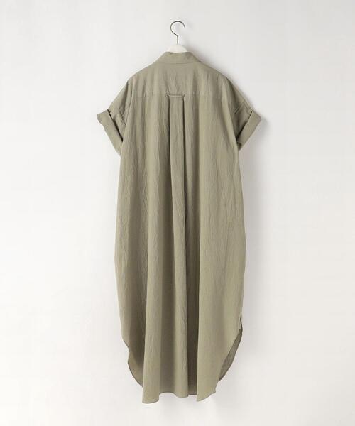 Steven Alan(スティーブンアラン)の「<Steven Alan>COTTON SHIRT DRESS/ワンピース(シャツワンピース・レディース・ブラック/オリーブ・S/M)」の16枚目の写真