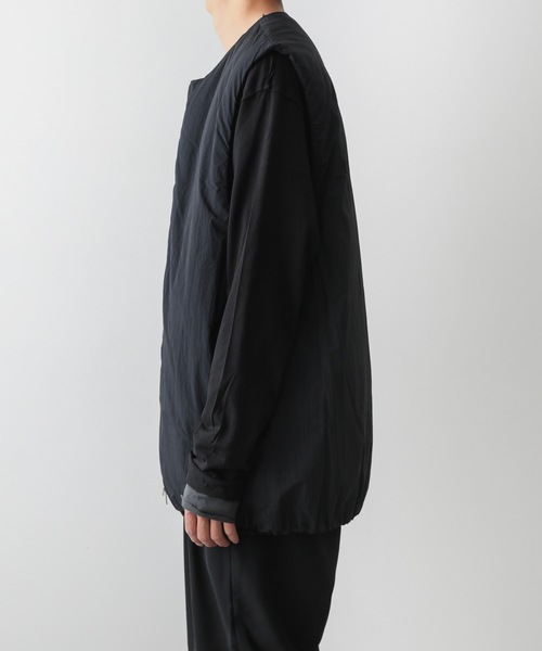 ATTACHMENT（アタッチメント）の「塩縮タフタ カラーレス ダウンベスト