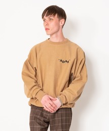 L/S COLOR NEP SWEAT "BICKLE"