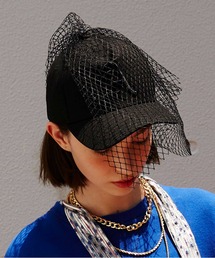 FLUMOR（フラマー）の「【REGULAR ITEM】チュールデザインキャップ（キャップ）」