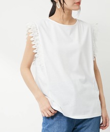 Green Parks | レースドッキング甘TEE(Tシャツ/カットソー)