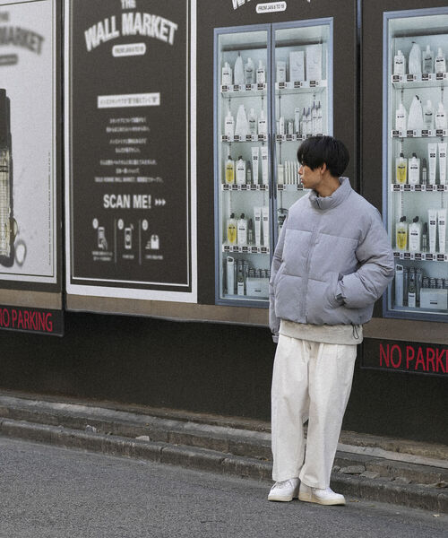 BeAMS DOT(ビームスドット)の「【WEB限定】BeAMS DOT / スタンドネック ジップアップ ブルゾン(ダウンジャケット/コート・メンズ・ブラック/ブルー系その他・SMALL/MEDIUM/LARGE)」の11枚目の写真