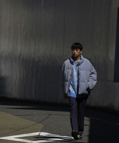 BeAMS DOT(ビームスドット)の「【WEB限定】BeAMS DOT / スタンドネック ジップアップ ブルゾン(ダウンジャケット/コート・メンズ・ブラック/ブルー系その他・SMALL/MEDIUM/LARGE)」の19枚目の写真