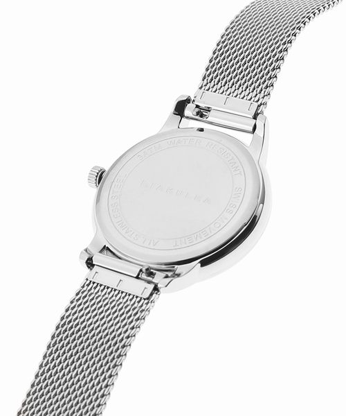 Lia kulea(リアクレア)の「Lia kulea Luana S08(32mm)【 ウォッチ 】(アナログ腕時計・レディース・シルバー・FREE)」の4枚目の写真