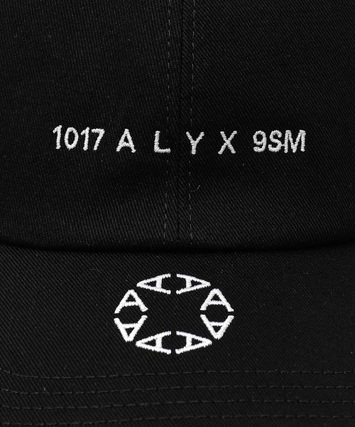 1017 ALYX 9SM(アリクス)の「LOGO HAT(キャップ・メンズ・ブラック・FREE)」の4枚目の写真