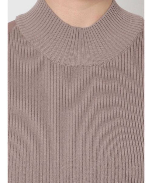 LAGUNAMOON（ラグナムーン）の「ラグランスリーブドッキングニットプルオーバー（ニット/セーター・レディース・ブラック/ミント/モカ・FREE）」の17枚目の写真