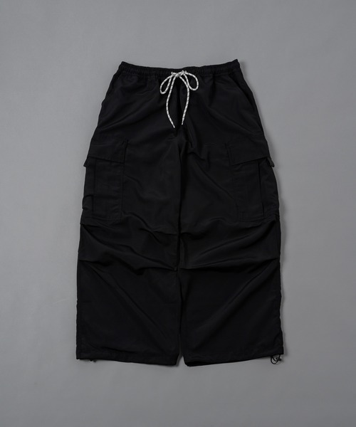 ADAMASTE（アダマスト）の「ルーズワイドミリタリーカーゴパンツ（カーゴパンツ・メンズ・ブラック/カーキ・SMALL/MEDIUM/LARGE）」の16枚目の写真