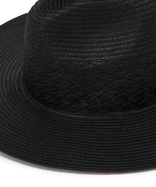 Jewel Changes（ジュエルチェンジズ）の「JC アミガラ ツバヒロ ハット / つば広 / 帽子（ハット・レディース・ブラック/ベージュ・フリー）」の5枚目の写真