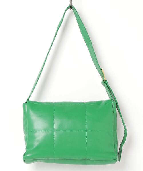 ARULE（アルール）の「『ARULE/アルール』キルティングショルダーバッグ【Y】【CN】（ショルダーバッグ・レディース・グリーン/ブラック/ブラウン・FREE）」の16枚目の写真