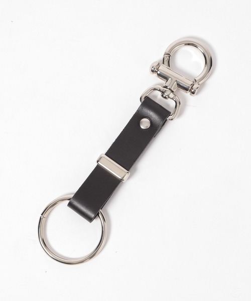 HARE（ハレ）の「レザーキーリング(HARE)（キーホルダー・メンズ・シルバー・FREE）」の5枚目の写真
