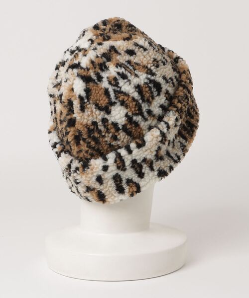 Sense of Grace（センスオブグレース）の「BIG BOA WATCH ビッグシルエット ボア ワッチ（ニットキャップ/ビーニー・レディース・ベージュ/ブラウン/アイボリー/ブラック・FREE）」の18枚目の写真