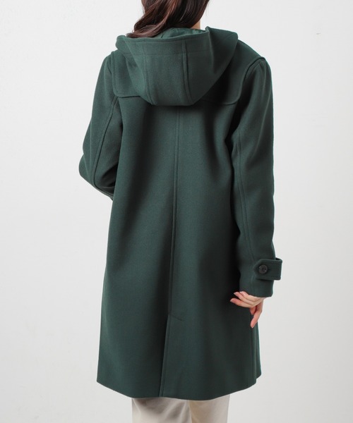 ⭐︎美品⭐︎ロングダッフルコートyuni グリーン yuni（ユニ ）｜ダッフルコート一覧 - WEAR