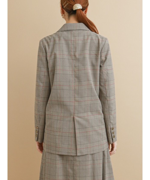 Te chichi(テチチ)の「ダブルテーラードジャケット【セットアップ可】(テーラードジャケット・レディース・ベージュ/ネイビー/ブラウン・フリ-)」の10枚目の写真