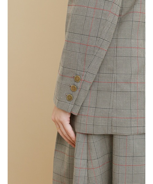 Te chichi(テチチ)の「ダブルテーラードジャケット【セットアップ可】(テーラードジャケット・レディース・ベージュ/ネイビー/ブラウン・フリ-)」の16枚目の写真