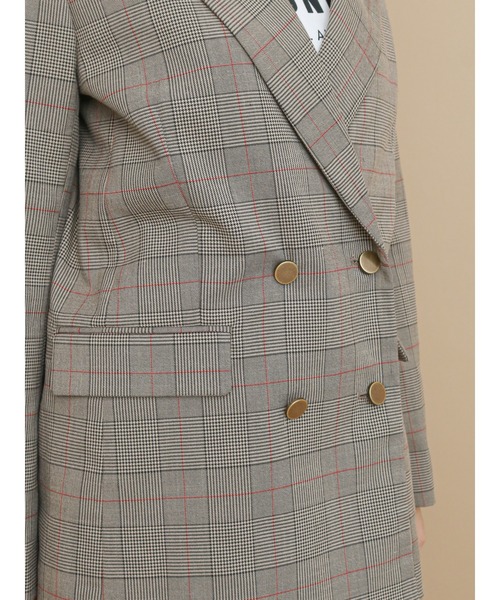 Te chichi(テチチ)の「ダブルテーラードジャケット【セットアップ可】(テーラードジャケット・レディース・ベージュ/ネイビー/ブラウン・フリ-)」の15枚目の写真