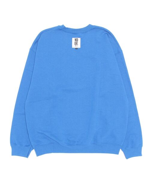 TENBOX（テンボックス）の「TENBOX / テンボックス：ONEANDONLY CREW：21B-ONEANDONLY-CREW[ARK]（スウェット・メンズ・ブラウン/ロイヤルブルー・L/XL/XXL）」の4枚目の写真