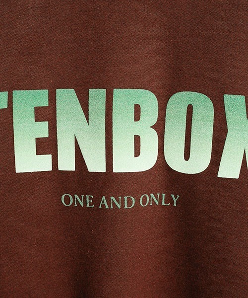 TENBOX（テンボックス）の「TENBOX / テンボックス：ONEANDONLY CREW：21B-ONEANDONLY-CREW[ARK]（スウェット・メンズ・ブラウン/ロイヤルブルー・L/XL/XXL）」の8枚目の写真