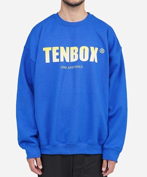 TENBOX（テンボックス）の「TENBOX / テンボックス：ONEANDONLY CREW：21B-ONEANDONLY-CREW[ARK]（スウェット・メンズ・ブラウン/ロイヤルブルー・L/XL/XXL）」の21枚目の写真