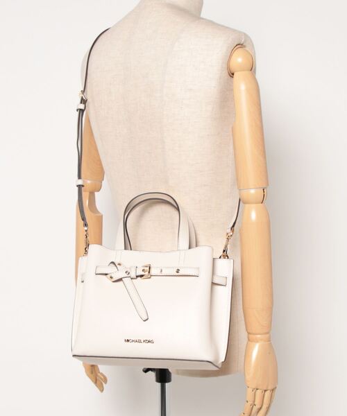 MICHAEL KORS ハンドバッグ EMILIA サッチェル スモール - MK