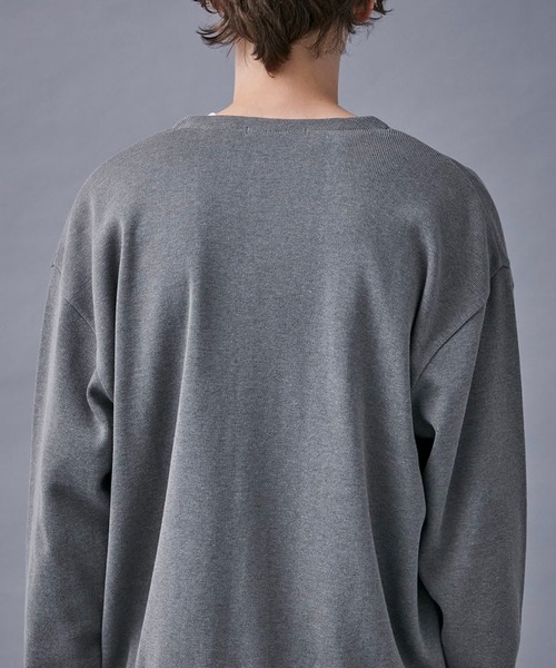 PUBLIC TOKYO（パブリックトウキョウ）の「〈洗える〉コンフォートリラックスルーズカーディガン（カーディガン/ボレロ・メンズ・ブラック/グレー/ブルー/グリーン・1/2）」の17枚目の写真