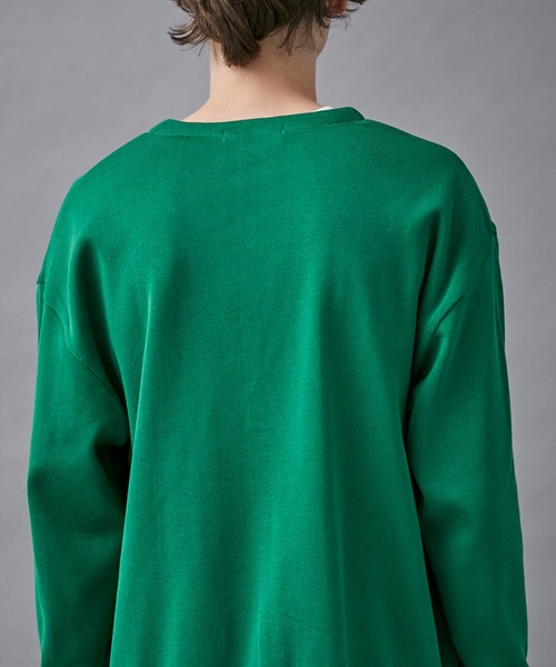 PUBLIC TOKYO（パブリックトウキョウ）の「〈洗える〉コンフォートリラックスルーズカーディガン（カーディガン/ボレロ・メンズ・ブラック/グレー/ブルー/グリーン・1/2）」の6枚目の写真