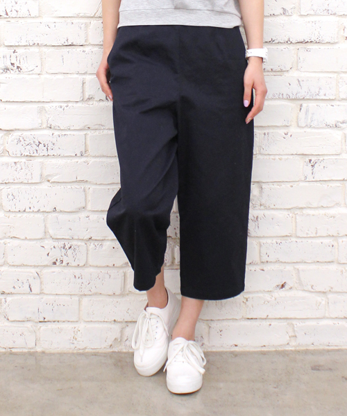 CIAOPANIC(チャオパニック)の「【Ciaopanic】 ガウチョパンツ(その他パンツ・レディース・ホワイト/ベージュ/ネイビー・FREE)」の3枚目の写真