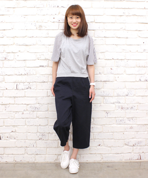 CIAOPANIC(チャオパニック)の「【Ciaopanic】 ガウチョパンツ(その他パンツ・レディース・ホワイト/ベージュ/ネイビー・FREE)」の10枚目の写真