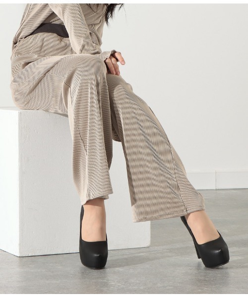 LATINA(ラティーナ)の「配色リブセミフレアパンツ(その他パンツ・レディース・ブラック系その他・FREE)」の6枚目の写真