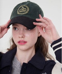 KIRSH（キルシー）の「KIRSH DOODLE CHERRY LOGO CORDUROY BALL CAP ロゴキャップ（キャップ）」
