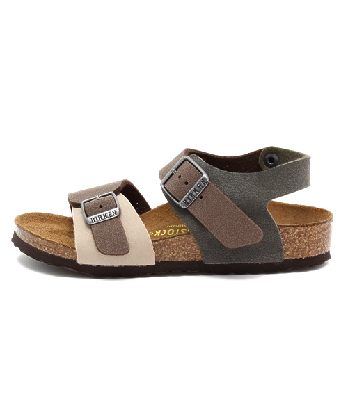 BIRKENSTOCK(ビルケンシュトック)の「【15cm~22cmまで対応】NEW YORK BFN Color Mix Mocca(KIDS)(サンダル・キッズ・モカ・28/25/24/26/27/30/32/34/29/31/33)」の3枚目の写真